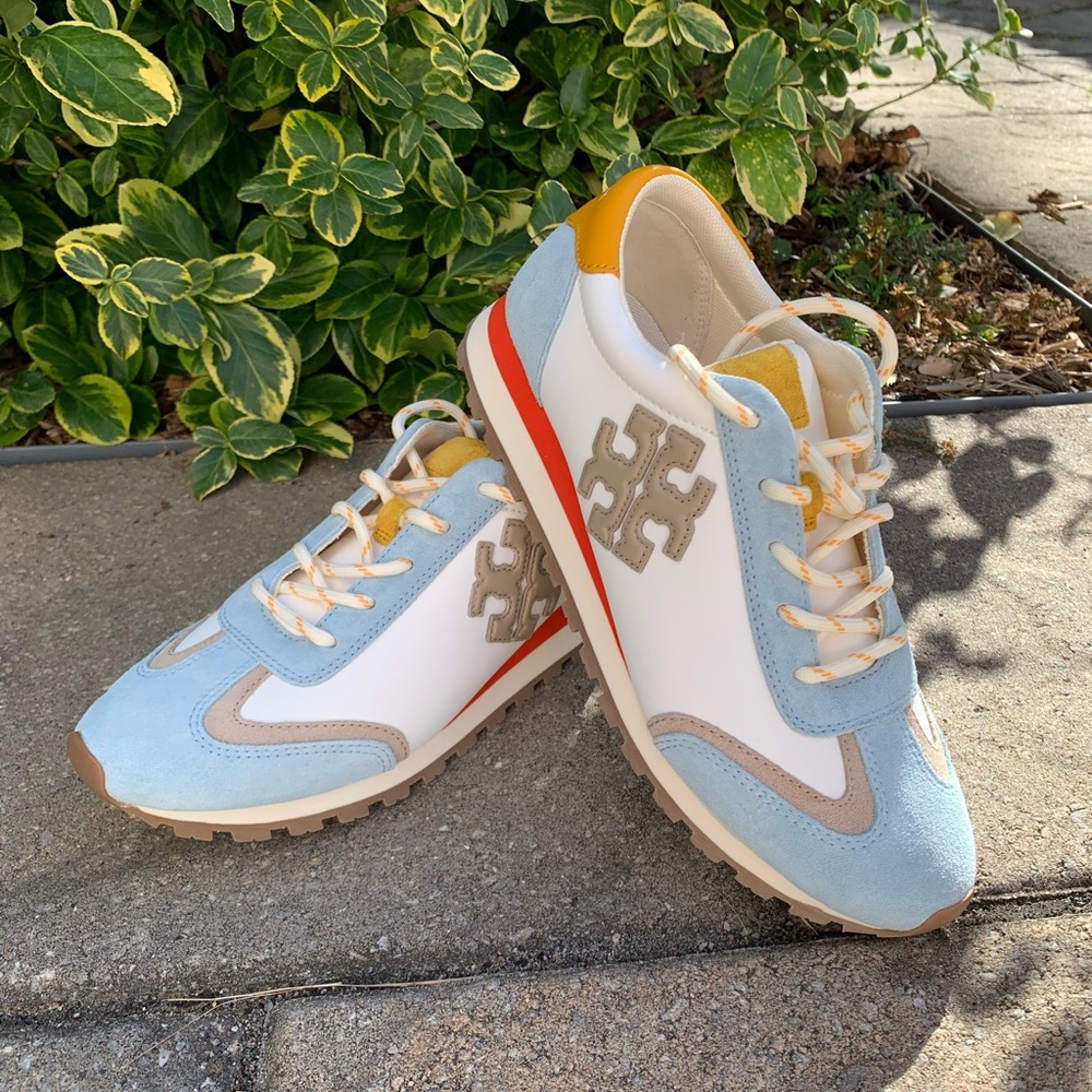 🌺🍀🌸 TORY BURCH VINTAGE NYLON SNEAKERS GRESSANE HEROES SOFT PLAIN WEAVE, 7,5US - Picture 4 of 8